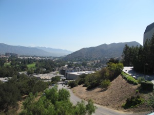 view from outlook, universal hollywood